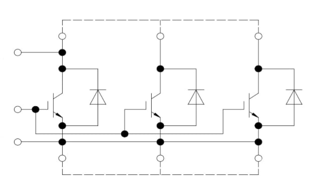 アプリケーション回路図 - Infineon Technologies 4500V IGBTモジュール